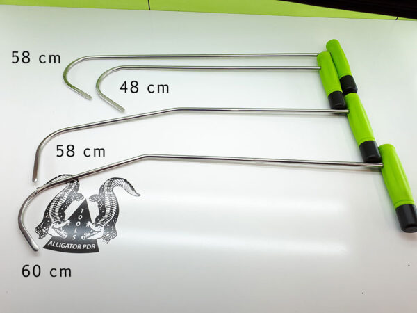 Türhebelset mit 4 Hebeln