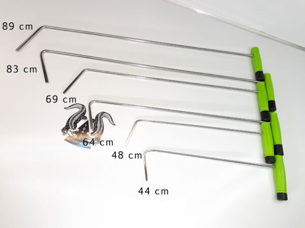 Türhebelset mit 6 Hebel